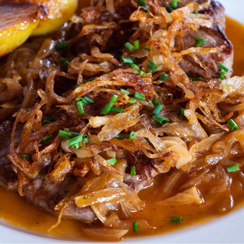 Carne Asada (Encebollada)